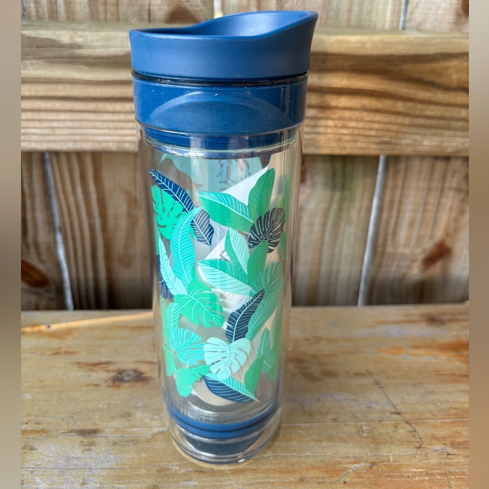 New David’s Tea Leafy Navy Iced Tea Press For Iced Tea On the Go 16oz